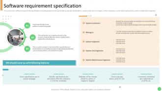 Software Requirement Specification Technology Development Project Planning