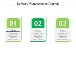Software requirements analysis ppt powerpoint presentation layouts display cpb