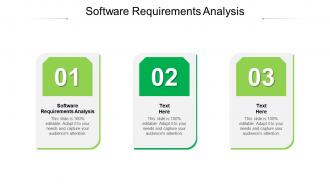 Software requirements analysis ppt powerpoint presentation portfolio maker cpb