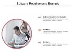 Software requirements example ppt powerpoint presentation styles structure cpb