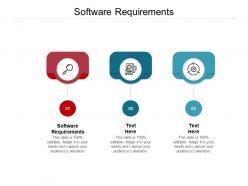 Software requirements ppt powerpoint presentation model templates cpb