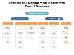 Software risk management process with control measures