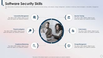 Software Security Skills Devops Skills Ppt Styles Slide Download