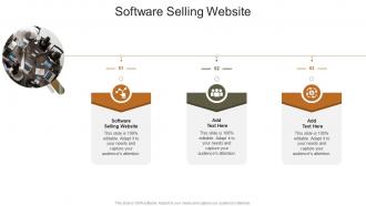 Software Selling Website In Powerpoint And Google Slides Cpb