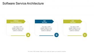 Software Service Architecture In Powerpoint And Google Slides Cpb