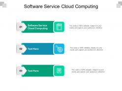 Software service cloud computing ppt powerpoint presentation file microsoft cpb