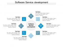 Software service development ppt powerpoint presentation portfolio professional cpb