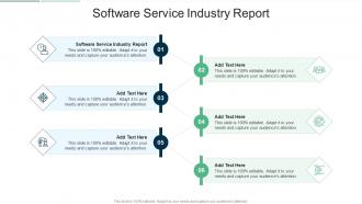Software Service Industry Report In Powerpoint And Google Slides Cpb