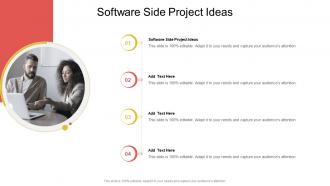 Software Side Project Ideas In Powerpoint And Google Slides Cpb