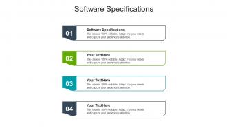 Software specifications ppt powerpoint presentation model aids cpb
