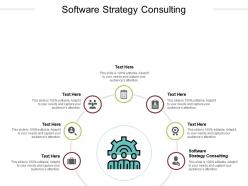 Software strategy consulting ppt powerpoint presentation outline templates cpb