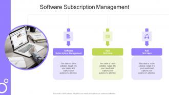 Software Subscription Management In Powerpoint And Google Slides Cpb