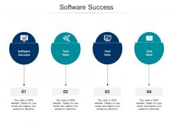 Software success ppt powerpoint presentation icon outline cpb