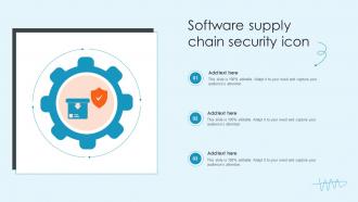 Software Supply Chain Security Icon