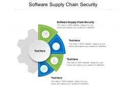 Software supply chain security ppt powerpoint presentation inspiration tips cpb