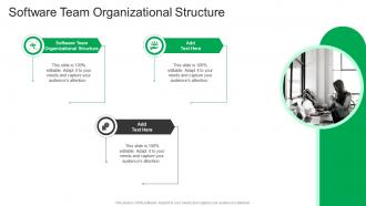 Software Team Organizational Structure In Powerpoint And Google Slides Cpb