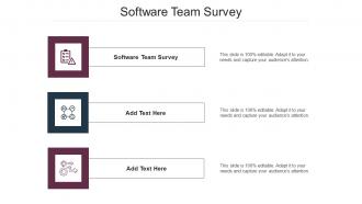 Software Team Survey Ppt Powerpoint Presentation Infographics Show Cpb
