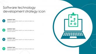 Software Technology Development Strategy Icon