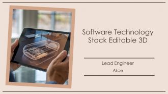 Software Technology Stack Editable 3D PPT Presentation AT