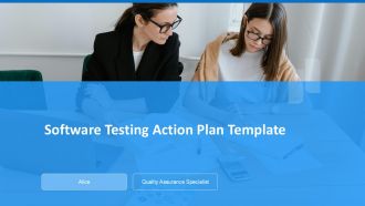 Software Testing Action Plan Template PPT H