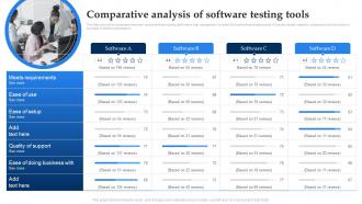 Software Testing For Effective Project Implementation Comparative Analysis Of Software Testing Tools