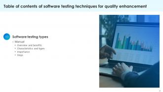 Software Testing Techniques For Quality Enhancement Powerpoint Presentation Slides Professional Impressive