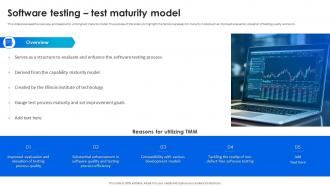 Software Testing Techniques For Quality Software Testing Test Maturity Model