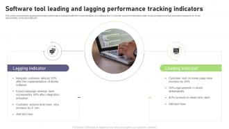 Software Tool Leading And Lagging Performance Tracking Indicators