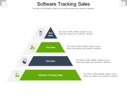 Software tracking sales ppt powerpoint presentation ideas example topics cpb