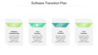 Software transition plan ppt powerpoint presentation icon skills cpb