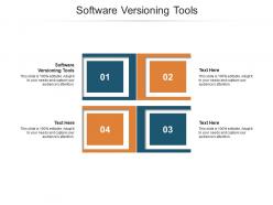 Software versioning tools ppt powerpoint presentation layouts smartart cpb