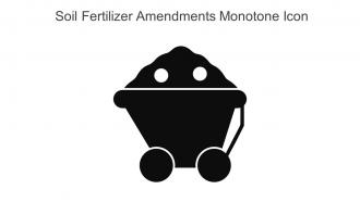 Soil Fertilizer Amendments Monotone Icon In Powerpoint Pptx Png And Editable Eps Format