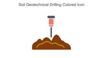 Soil Geotechnical Drilling Colored Icon In Powerpoint Pptx Png And Editable Eps Format