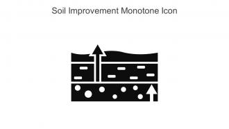 Soil Improvement Monotone Icon In Powerpoint Pptx Png And Editable Eps Format