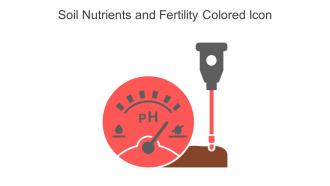 Soil Nutrients And Fertility Colored Icon In Powerpoint Pptx Png And Editable Eps Format
