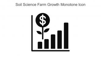 Soil Science Farm Growth Monotone Icon In Powerpoint Pptx Png And Editable Eps Format
