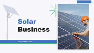 Solar Business Powerpoint Ppt Template Bundles