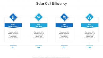 Solar Cell Efficiency In Powerpoint And Google Slides Cpb