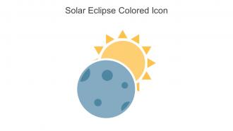 Solar Eclipse Colored Icon In Powerpoint Pptx Png And Editable Eps Format