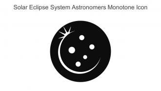Solar Eclipse System Astronomers Monotone Icon In Powerpoint Pptx Png And Editable Eps Format