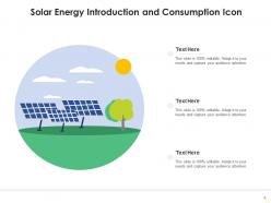 Solar Energy Introduction Consumption Icon Management Process Structure Type