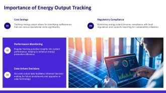Solar Energy Output Optimization And Reporting Tool PPT Structure AT Downloadable Engaging