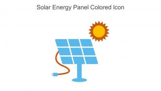 Solar Energy Panel Colored Icon In Powerpoint Pptx Png And Editable Eps Format