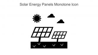 Solar Energy Panels Monotone Icon In Powerpoint Pptx Png And Editable Eps Format