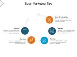 Solar marketing tips ppt powerpoint presentation outline visuals cpb