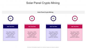 Solar Panel Crypto Mining In Powerpoint And Google Slides Cpb