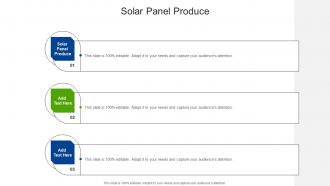 Solar Panel Produce In Powerpoint And Google Slides Cpb
