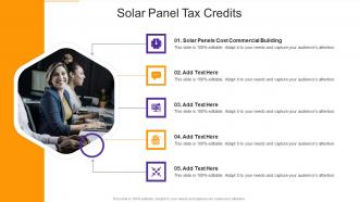 Solar Panel Tax Credits In Powerpoint And Google Slides Cpb