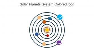 Solar Planets System Colored Icon In Powerpoint Pptx Png And Editable Eps Format