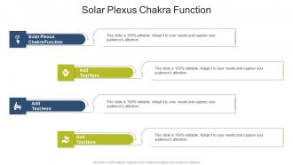 Solar Plexus Chakra Function In Powerpoint And Google Slides Cpb